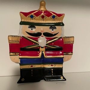 Burton & Burton nutcracker candy dish